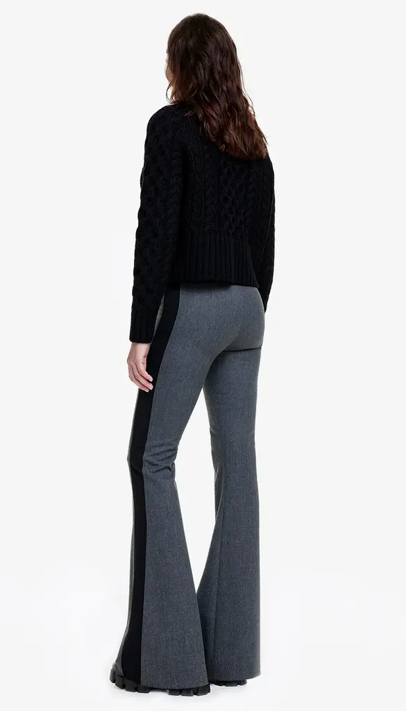 Smythe Tux Stripe Bootcut Pant