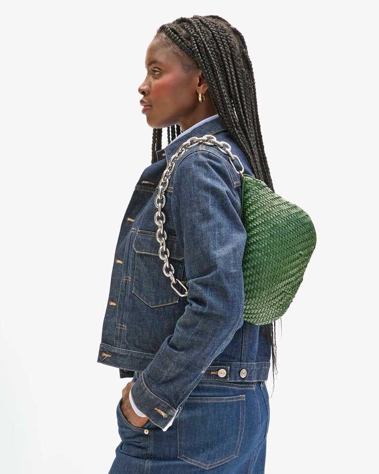 Clare V. Shortie Strap - Oversize Link