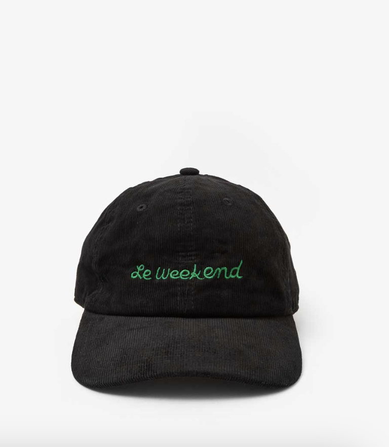 Clare V. Le Weekend Corduroy Baseball Hat