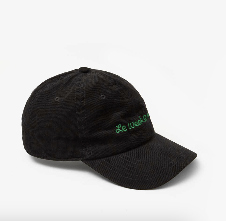 Clare V. Le Weekend Corduroy Baseball Hat