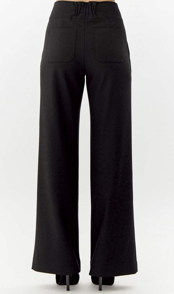 Greylin Silvie Wide Leg Knit Trouser