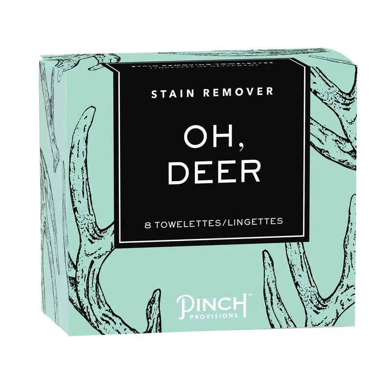 Pinch Provisions Oh Deer Stain Remover Towelettes