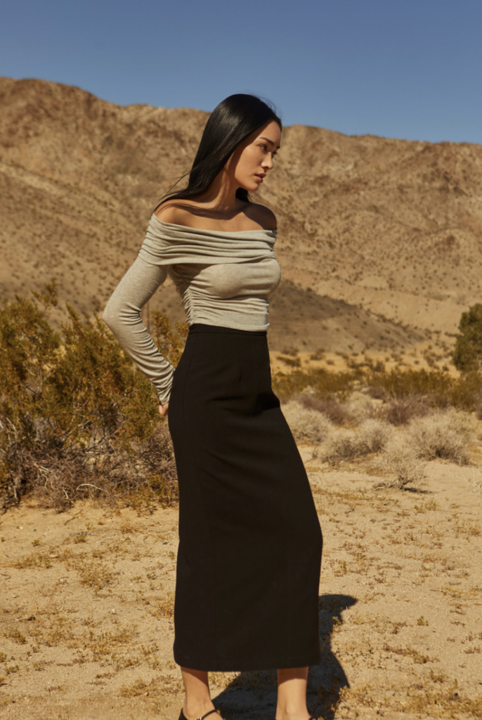 Crescent Gemma Pencil Skirt