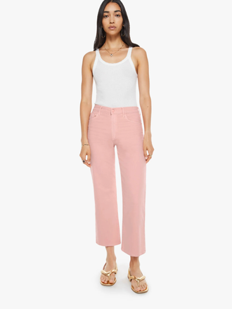 Mother Denim Mid Rise Maven Ankle - Long Time No Candlelight