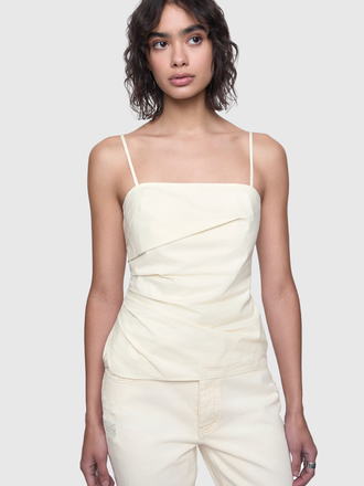 Rebecca Minkoff Anita Pleated Cami Top