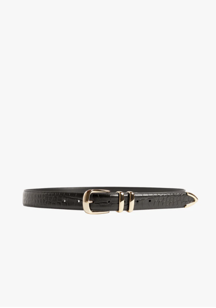 Favorite Daughter The Jordan Croc Embossed Belt