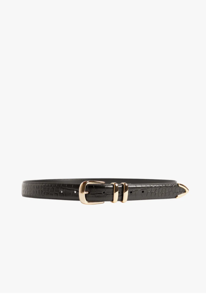 Favorite Daughter The Jordan Croc Embossed Belt