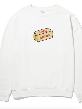 Kule Oversized Butter Sweatshirt