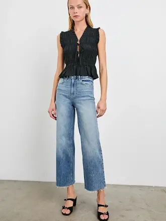 Rails Getty Crop Tradewind