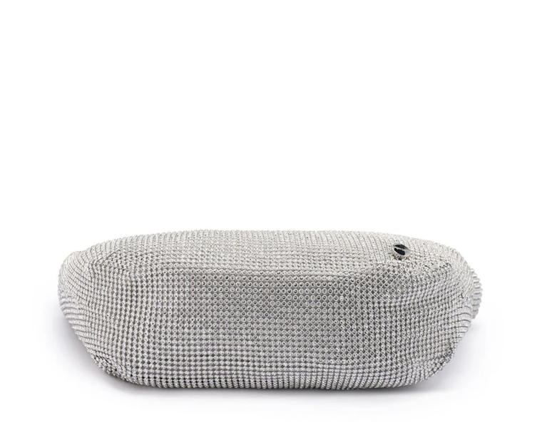 Olga Berg Jessica Crystal Mesh Bag
