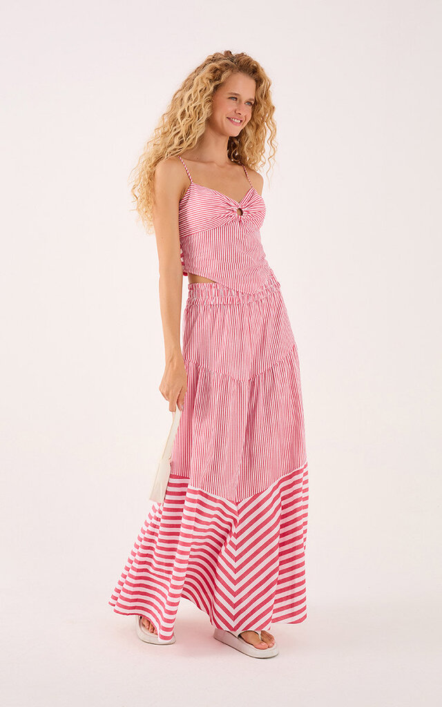 Dress To Clothing Striped Bandana Set