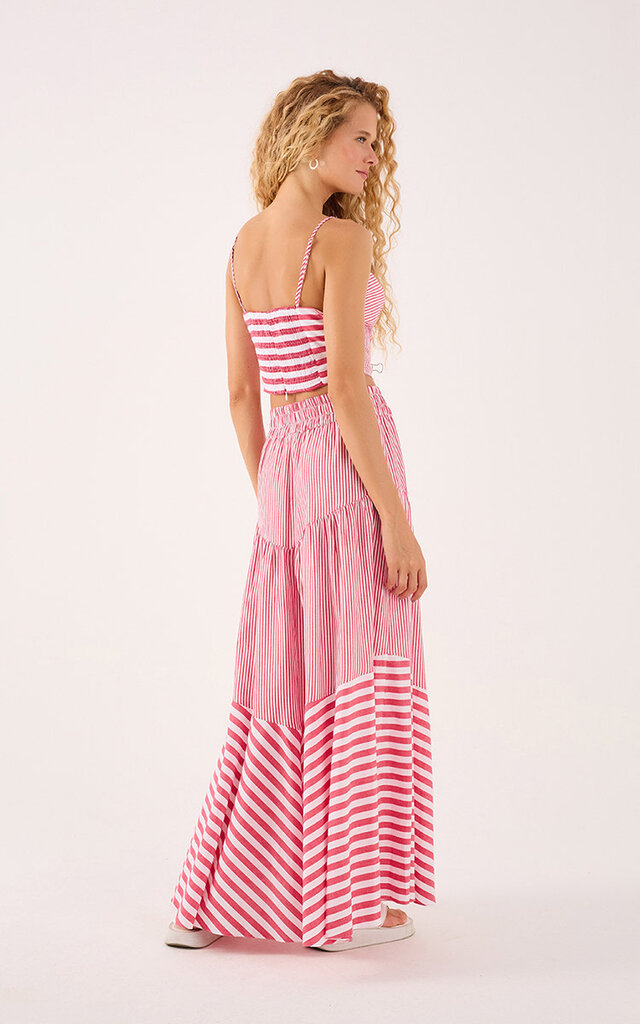 Dress To Clothing Striped Bandana Set