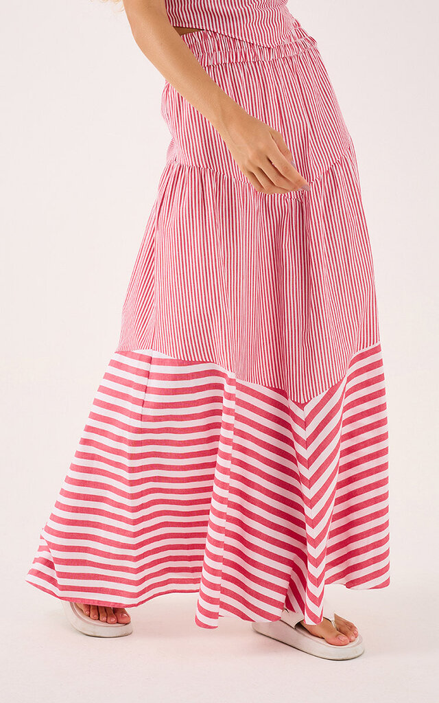 Dress To Clothing Striped Bandana Set