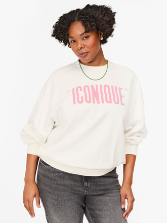 Clare V. Oversized Sweatshirt - ICONIQUE