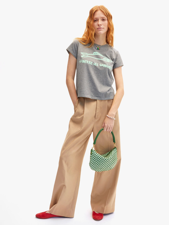 Clare V. Classic Tee - Liberez Leș Sardines in Mist