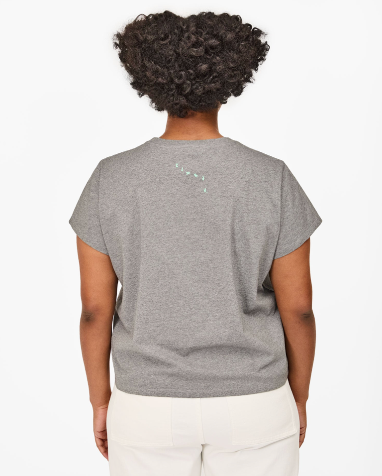 Clare V. Classic Tee - Liberez Leș Sardines in Mist