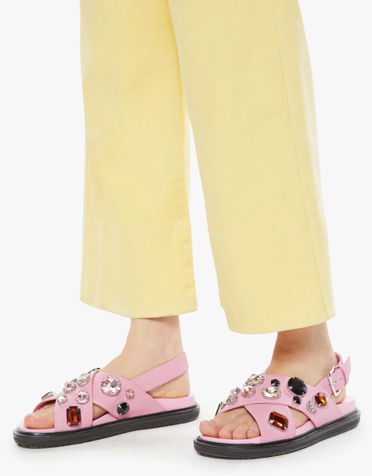 Mother Denim The Maven Wid Hem Ankle