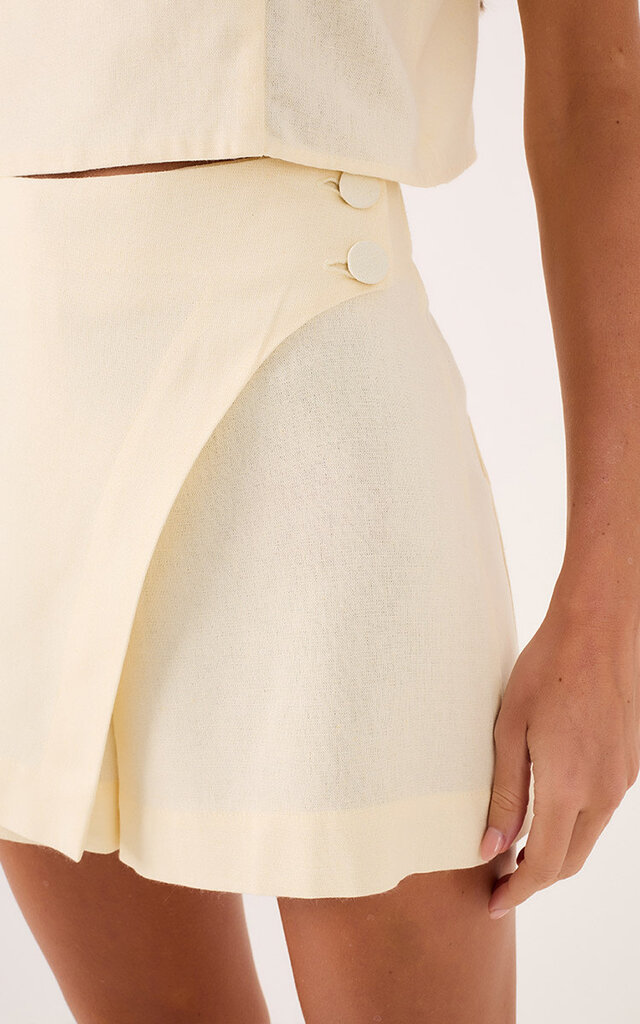 Dress To Clothing Linen Skort