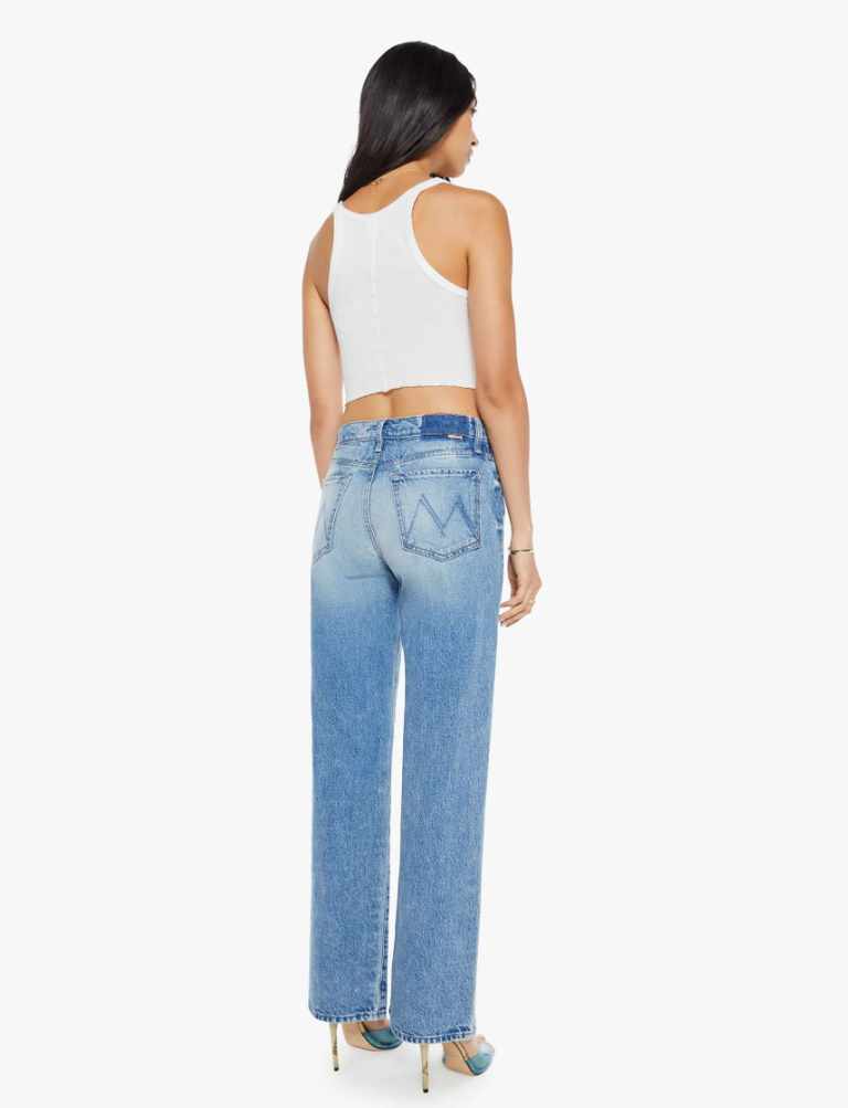 Mother Denim Dodger Button Sneak