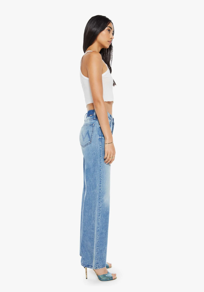 Mother Denim Dodger Button Sneak