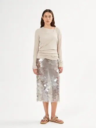 Rabens Saloner Lior Lunar Pencil Skirt