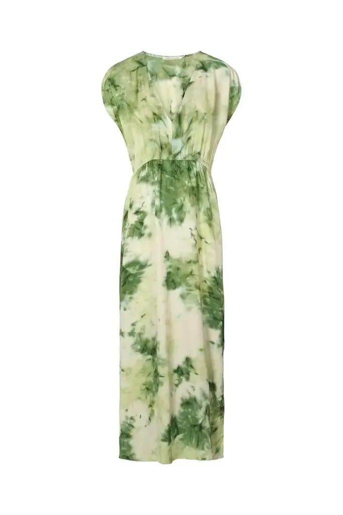 Rabens Saloner Indi Fusion Elastic Waist Dress