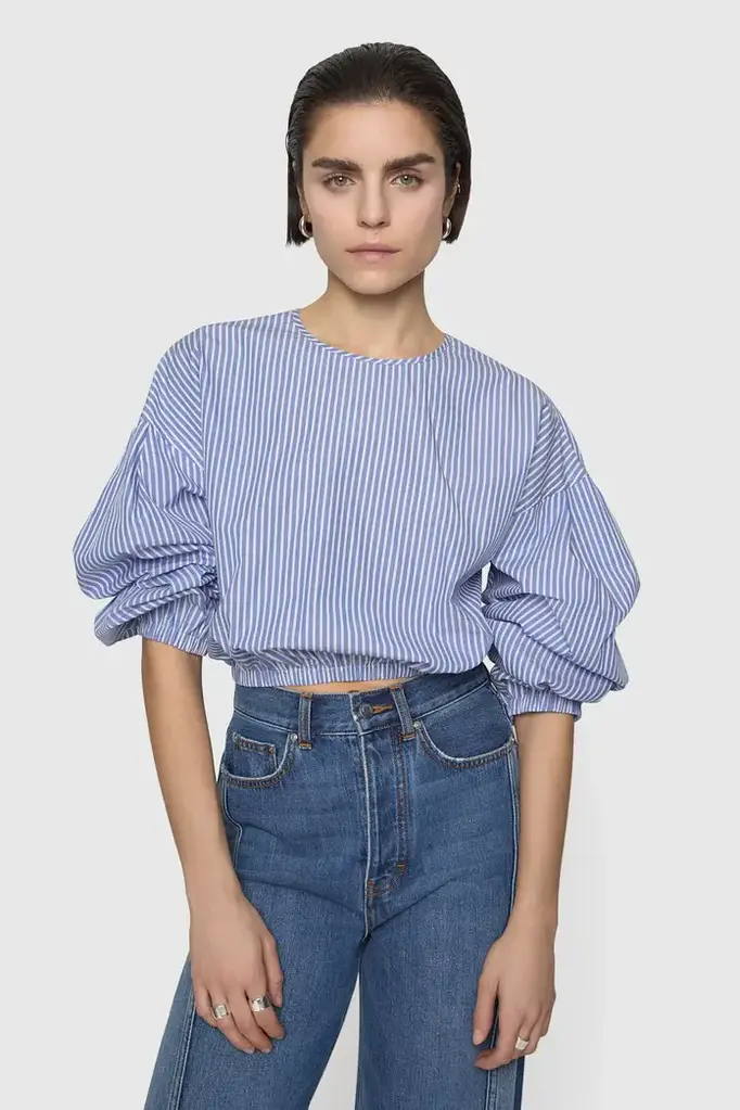 Rebecca Minkoff Julia Stripe  Top