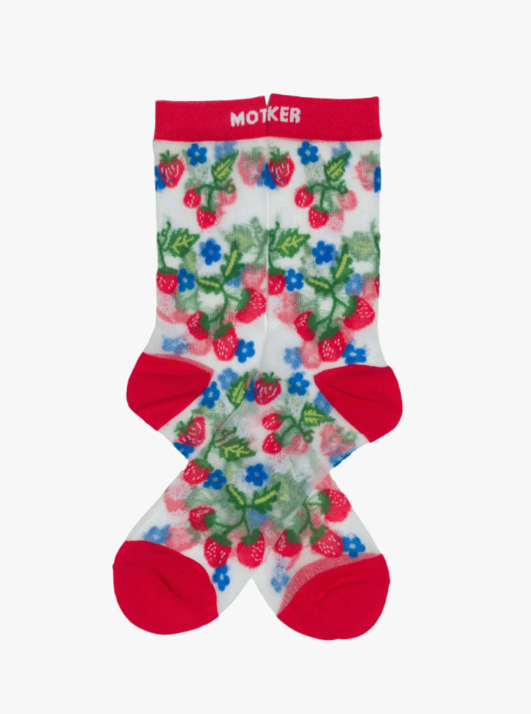 Mother Denim The Step Up - MF Strawberries