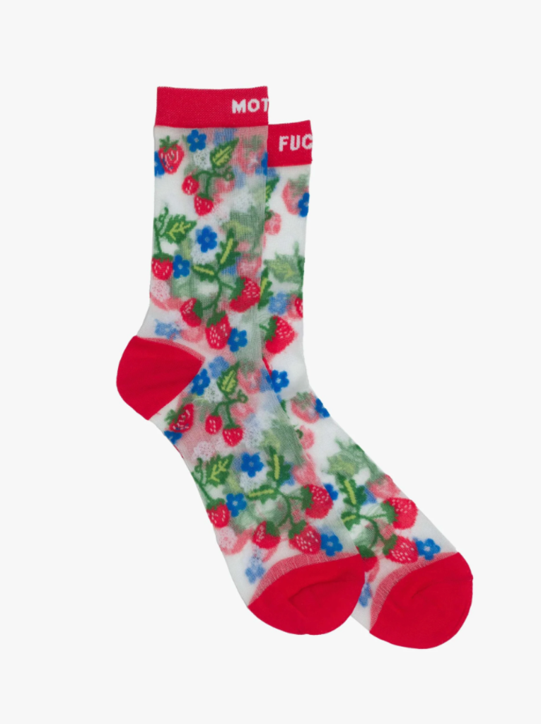 Mother Denim The Step Up - MF Strawberries