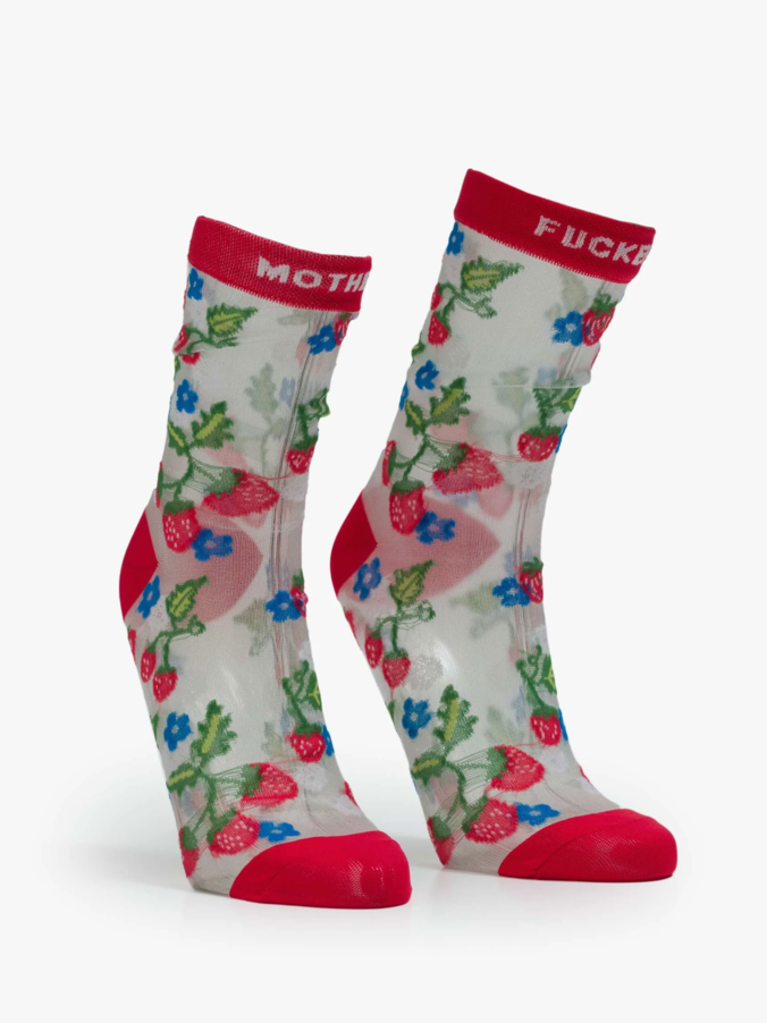 Mother Denim The Step Up - MF Strawberries