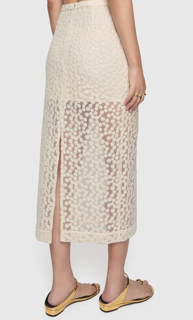 Rebecca Minkoff Jaci Midi Lace Skirt