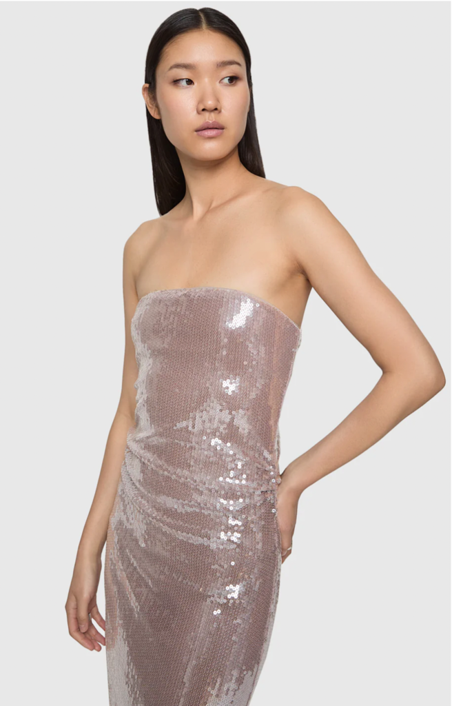 Rebecca Minkoff Emmy Tube Sequin Dress
