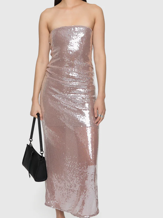 Rebecca Minkoff Emmy Tube Sequin Dress