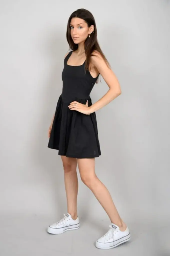 RD Style Helsi Little Black Shirt Dress
