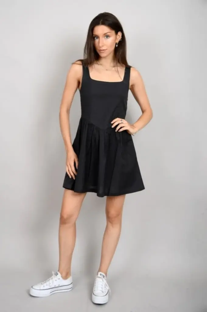 RD Style Helsi Little Black Shirt Dress