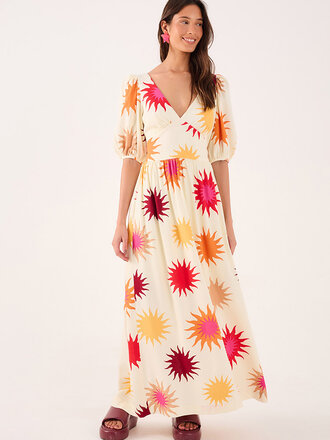 Dress To Clothing Cali Print Maxi Dress