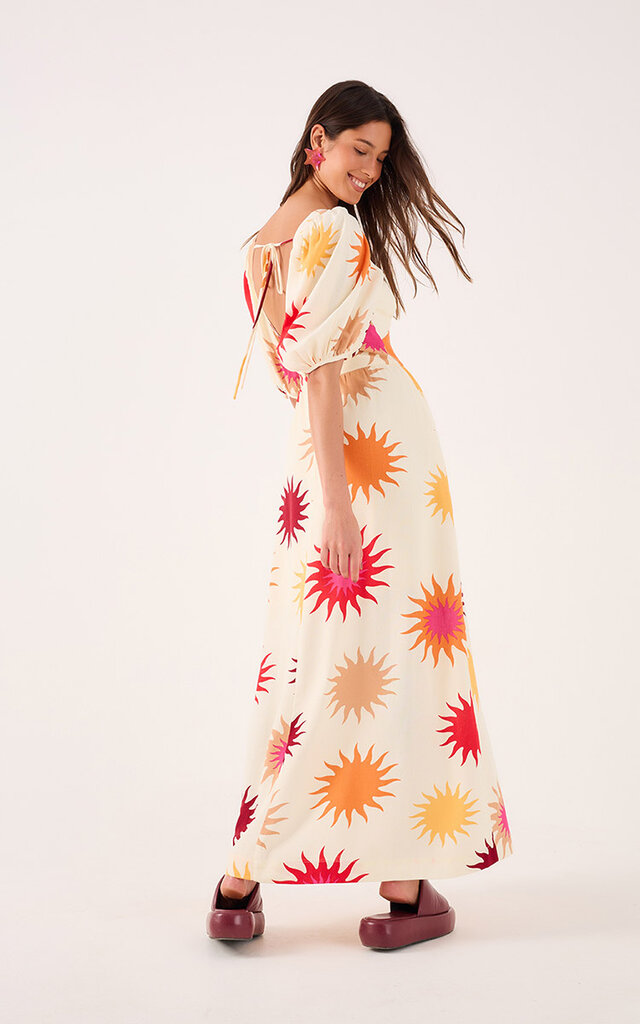 Dress To Clothing Cali Print Maxi Dress
