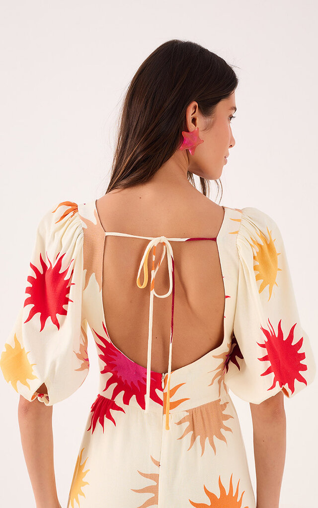 Dress To Clothing Cali Print Maxi Dress