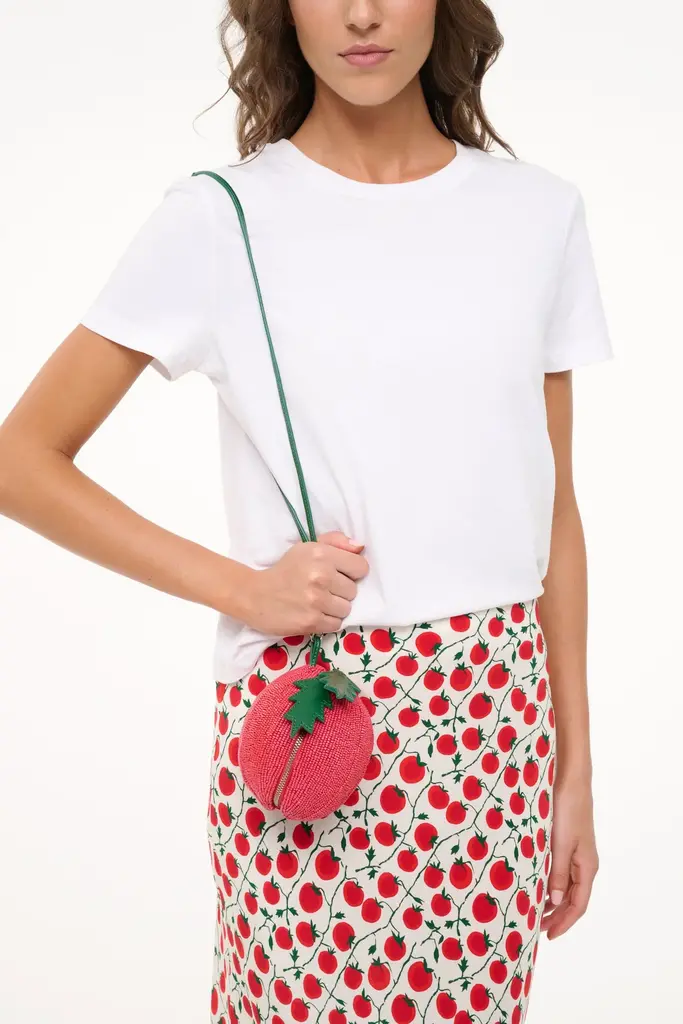 Staud Campari Beaded Bag