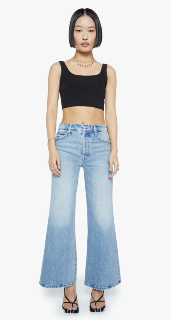 Mother Denim Lil Tomcat Roller in I Confess