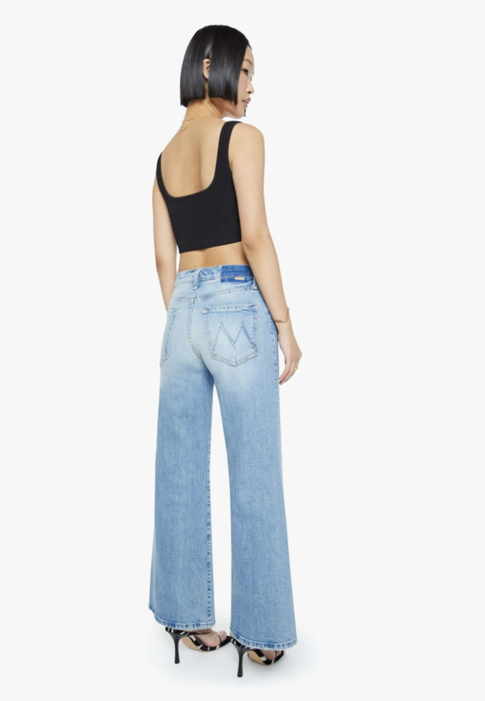 Mother Denim Lil Tomcat Roller in I Confess