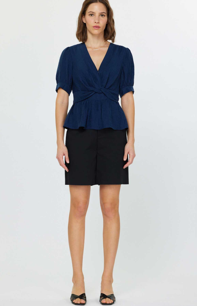 Current Air Twisted Detail Top