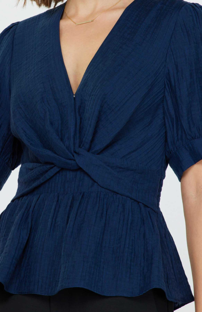 Current Air Twisted Detail Top