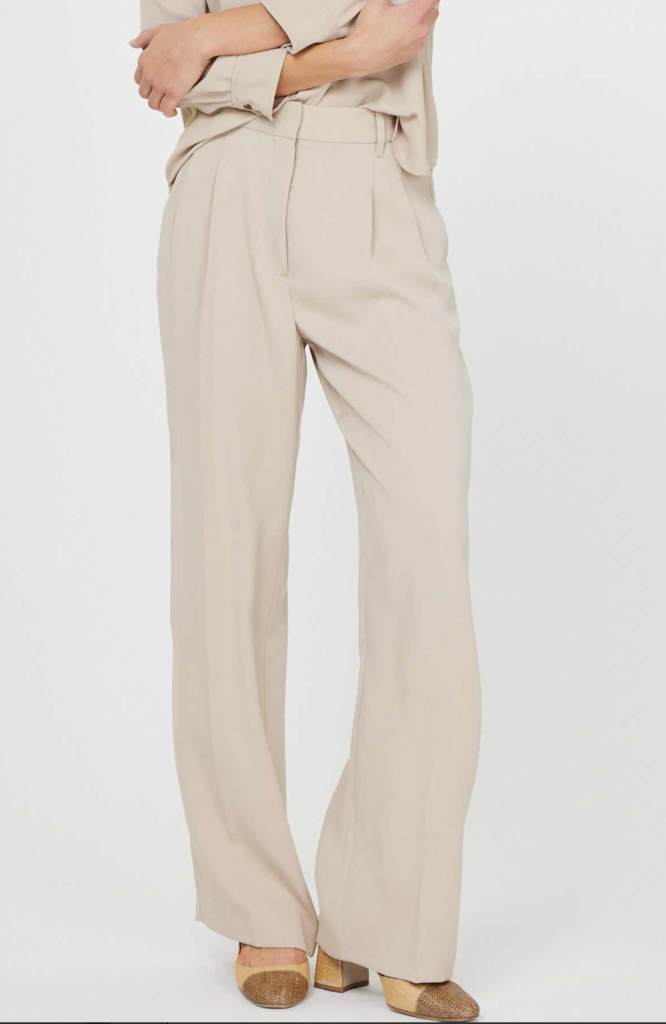 Current Air High Waisted Wide Leg Trouser