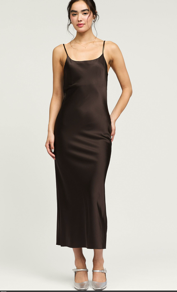 Current Air Bias Cut Cami Dress
