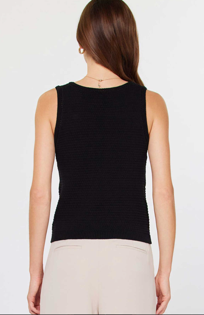 Current Air Cropped Sweater Tank