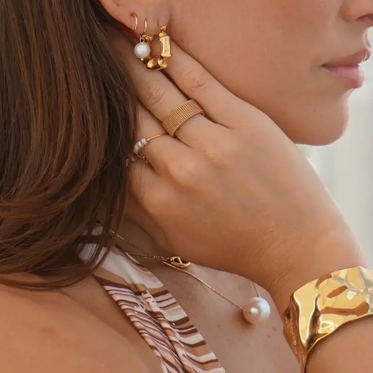 Ellie Vail Jewelry Etta Mesh Ring