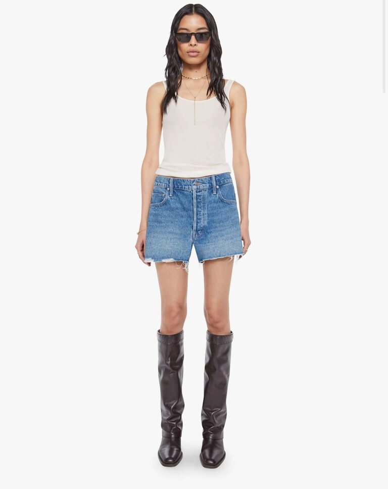 Mother Denim The Main Course Short Fray