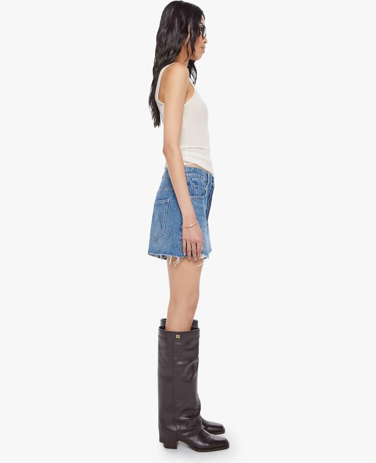 Mother Denim The Main Course Short Fray