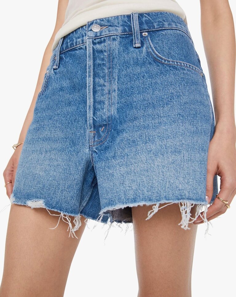 Mother Denim The Main Course Short Fray